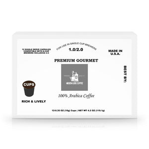 12 Pack Single Serve Coffee Capsules
